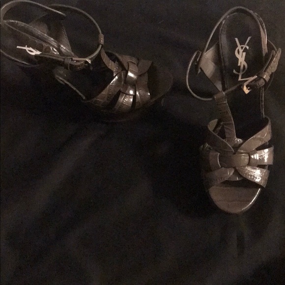 FINAL PRICE YSL Tribute Platform Heels - Picture 4 of 6